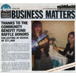 MCC member Nisha Sawhney Chief Industrial Designer at MCC 2007 Raffle 1