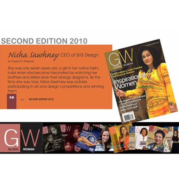Global Woman Nisha Sawhney Sns Design Inc